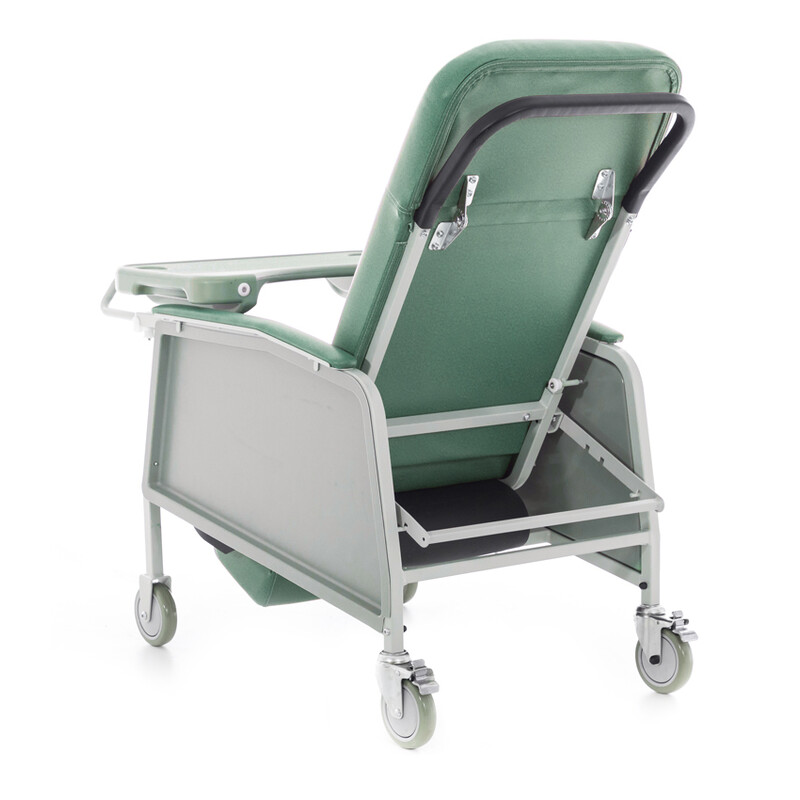 Scaun cardiac pentru seniori, verde