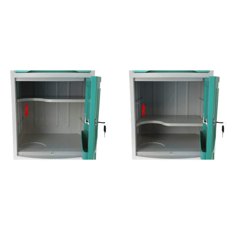 Noptieră MEDIK din plastic, mentă