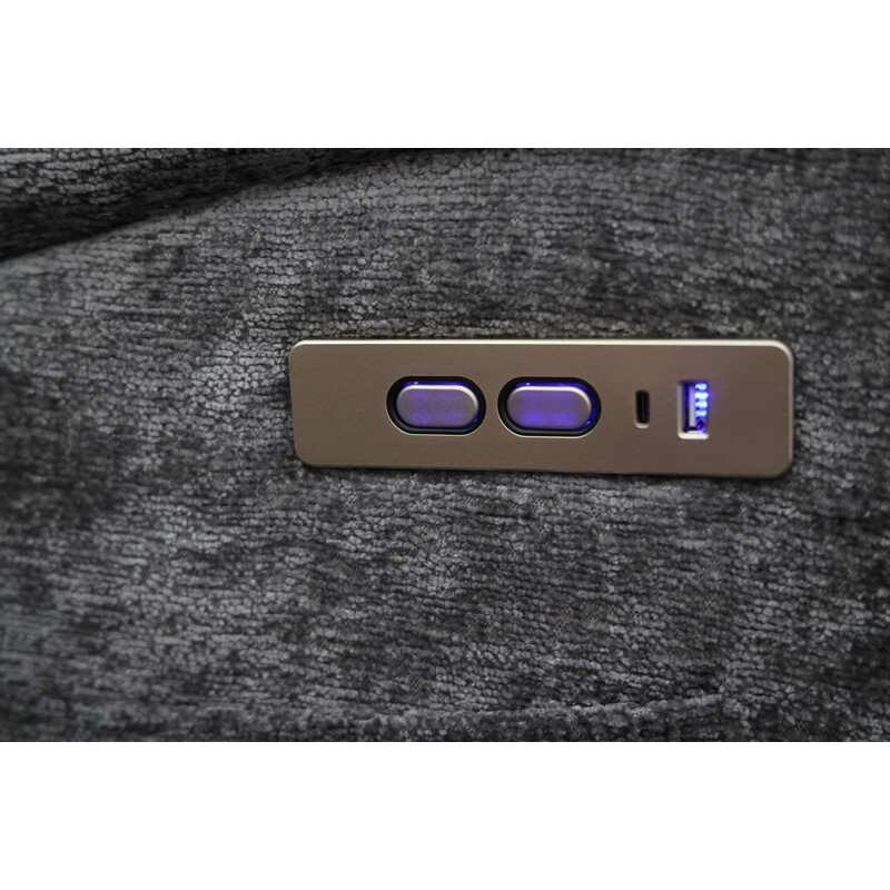 Fotoliu relaxant elegant TRENDY, antracit