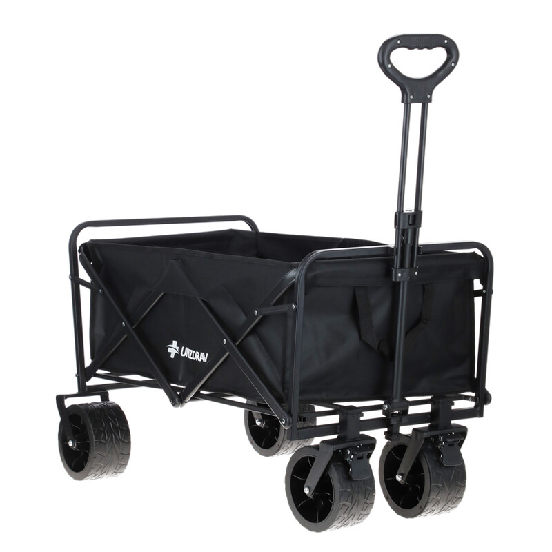 Carucior de transport pliabil UNIZDRAV  cu o capacitate de încărcare suplimentară de până la 150 kg - ARTICOL EXPUS