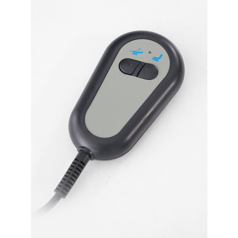 Fotoliu de masaj rabatabil COMFORT+, material textil antracit