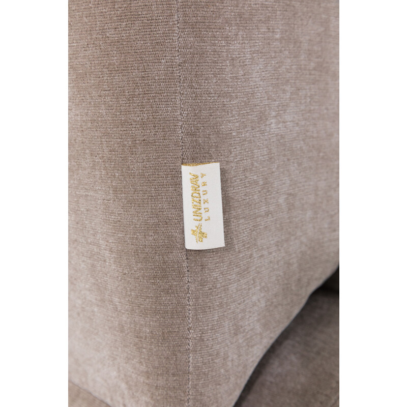 Fotoliu relaxant rabatabil, material textil bej închis