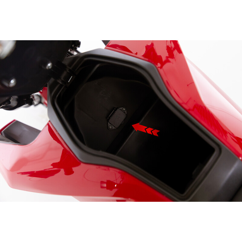 Motocicletă electrică e-Flex, roșie