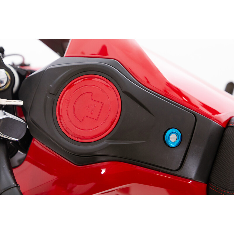 Motocicletă electrică e-Flex, roșie