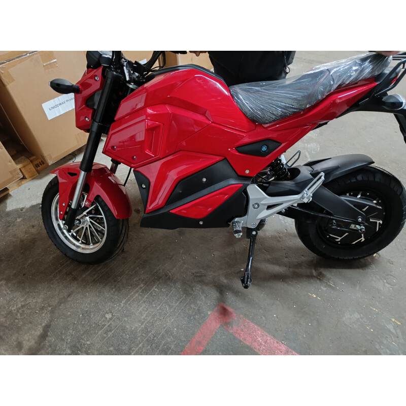 Motocicletă electrică e-Flex, roșie (Produs resigilat)
