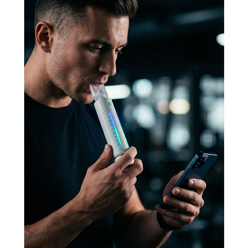 Antrenor pulmonar Bluetooth OPUMP