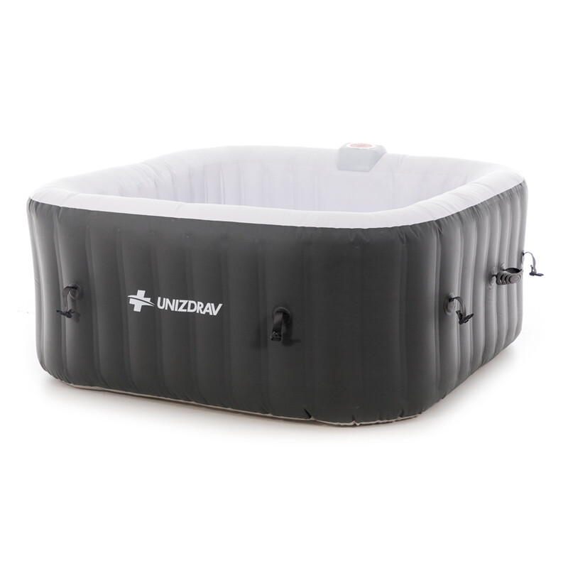 Jacuzzi cu hidromasaj gonflabil UNIZDRAV pentru 4 persoane
