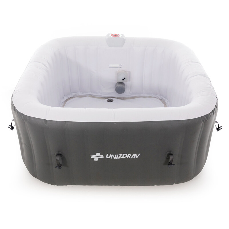 Jacuzzi cu hidromasaj gonflabil UNIZDRAV pentru 4 persoane