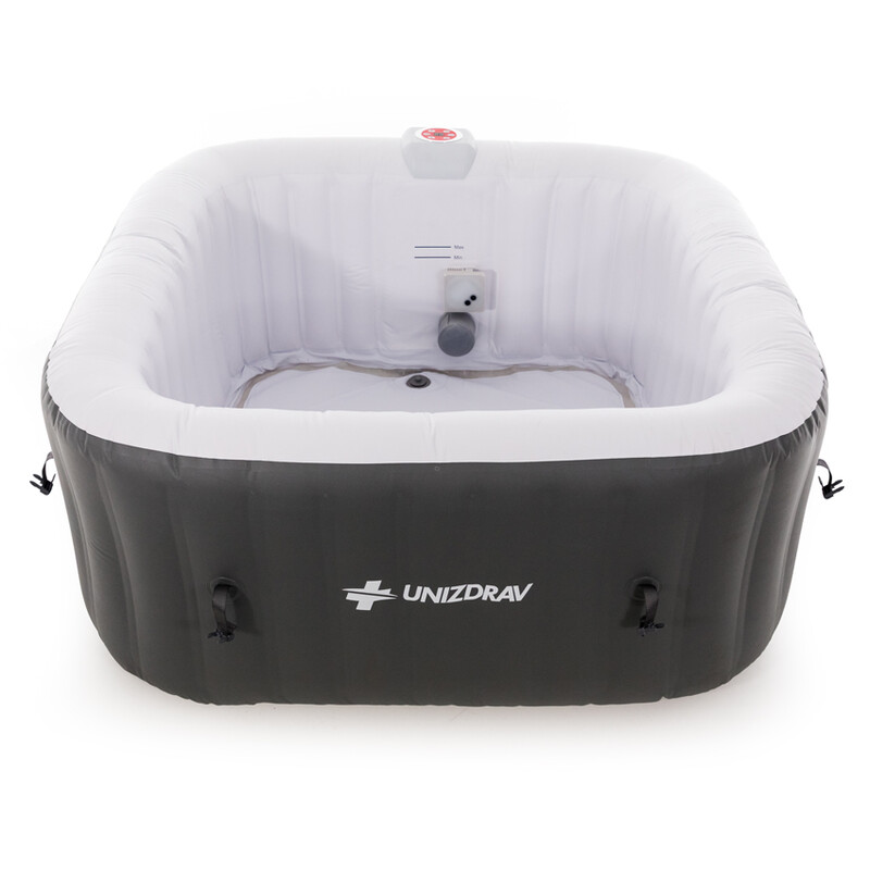 Jacuzzi cu hidromasaj gonflabil UNIZDRAV pentru 4 persoane