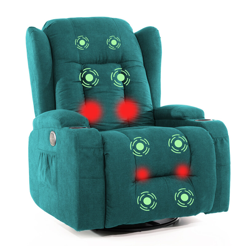 Fotoliu de relaxare rabatabil, material negru  (Articol folosit)