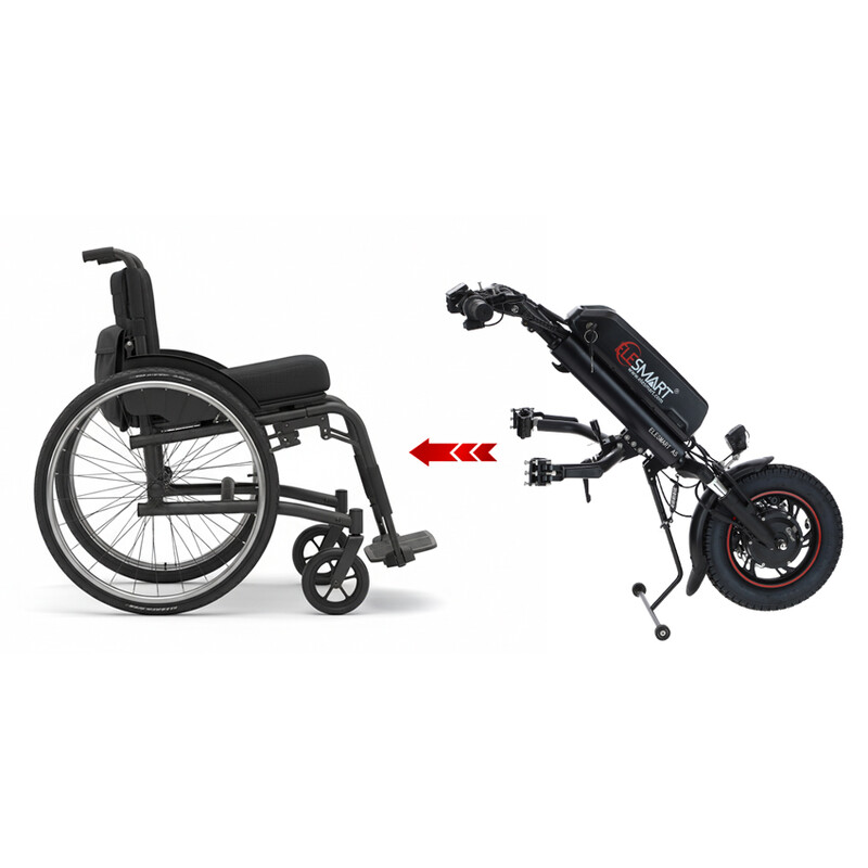 Propulsor electric auxiliar pentru scaun cu rotile Elesmart A5