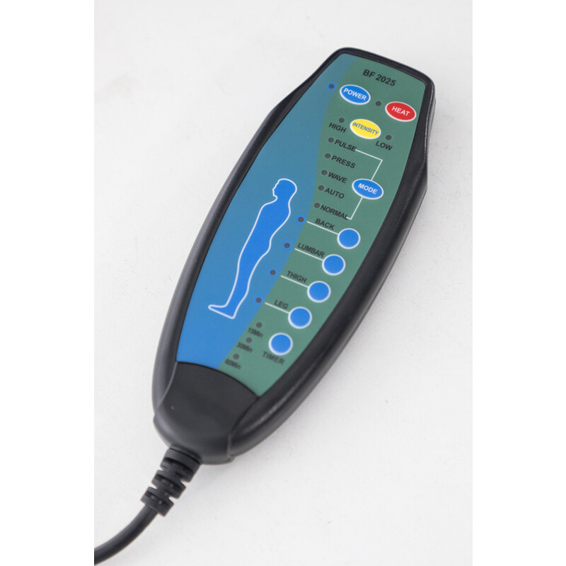 Fotoliu relaxant COMFORT cu funcție de masaj și încălzire, material textil antracit