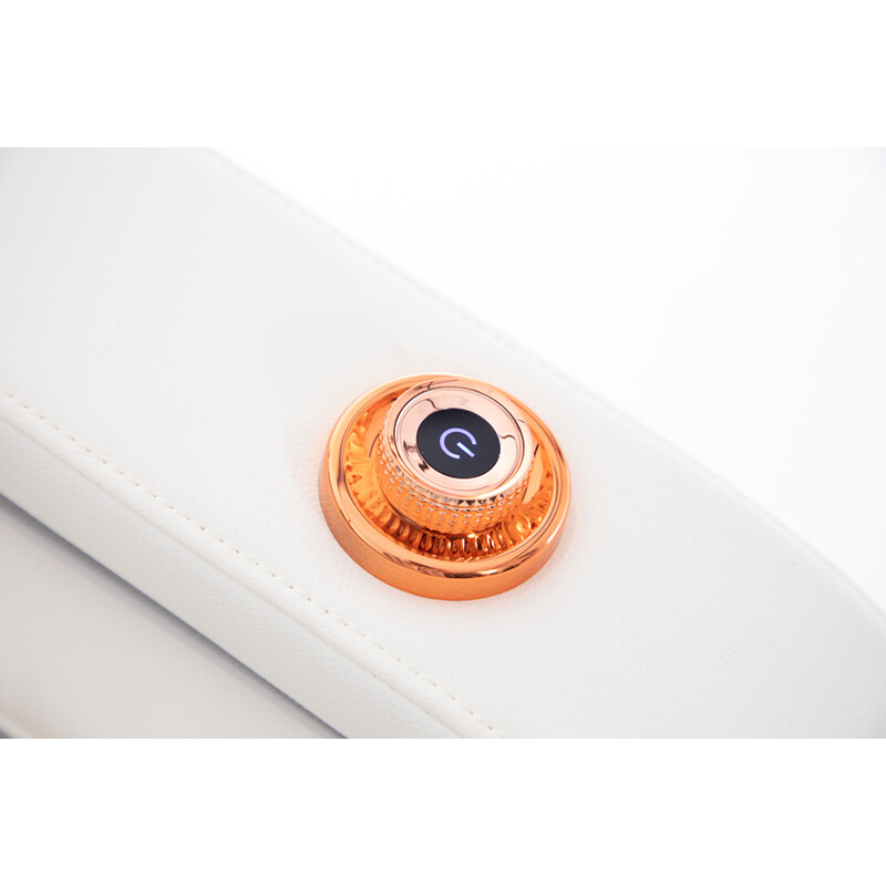 Scaun electric de masaj Prestige 3D MASSAGER cu ionizator de aer, alb - ZGÂRIETURI