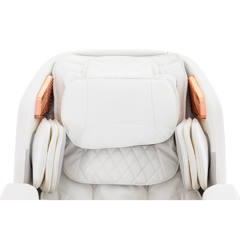 Scaun de masaj electric Prestige 3D MASSAGER cu ionizator de aer, alb (Produs folosit)