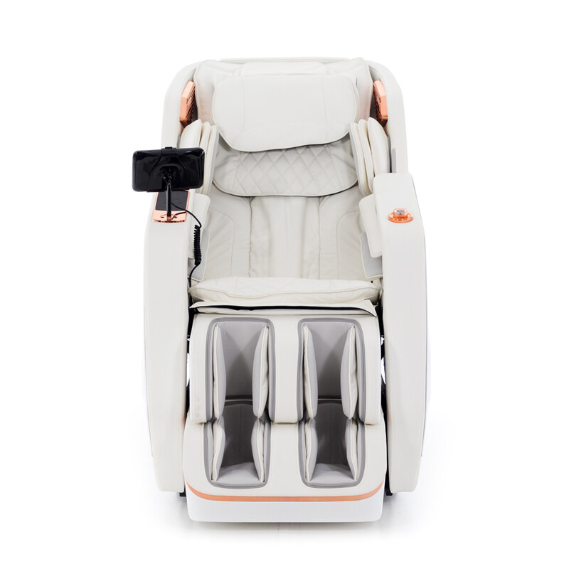 Scaun electric de masaj Prestige 3D MASSAGER cu ionizator de aer, alb - ZGÂRIETURI