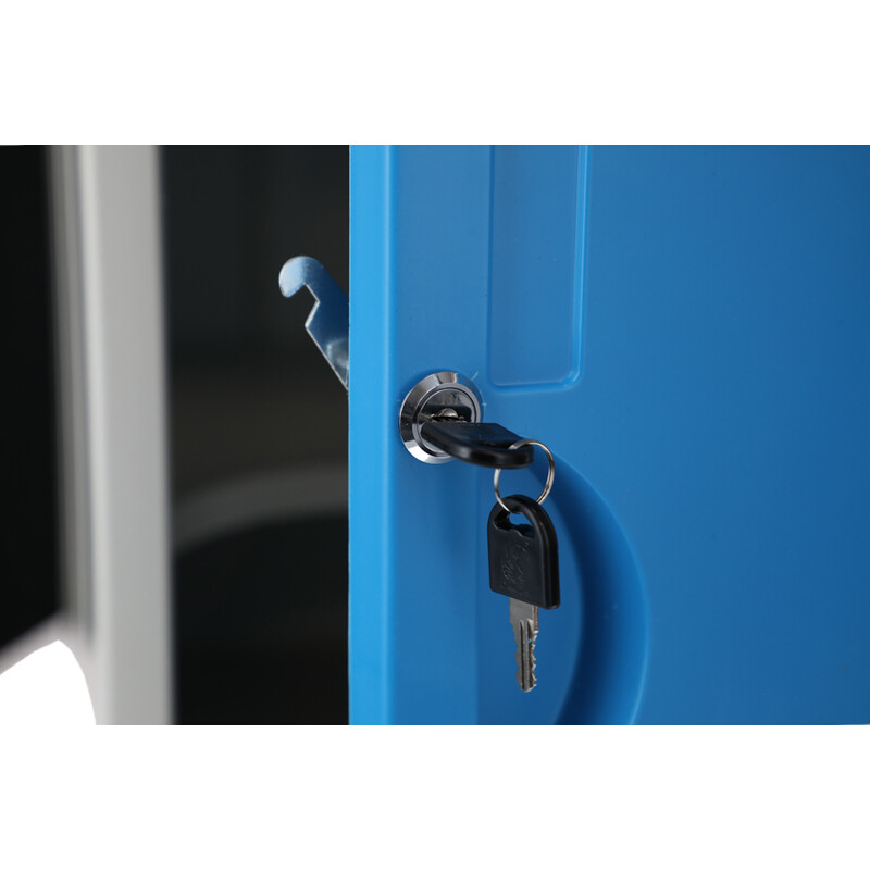 Noptieră MEDIK din plastic, albastră - ZGÂRIETURI UȘOARE