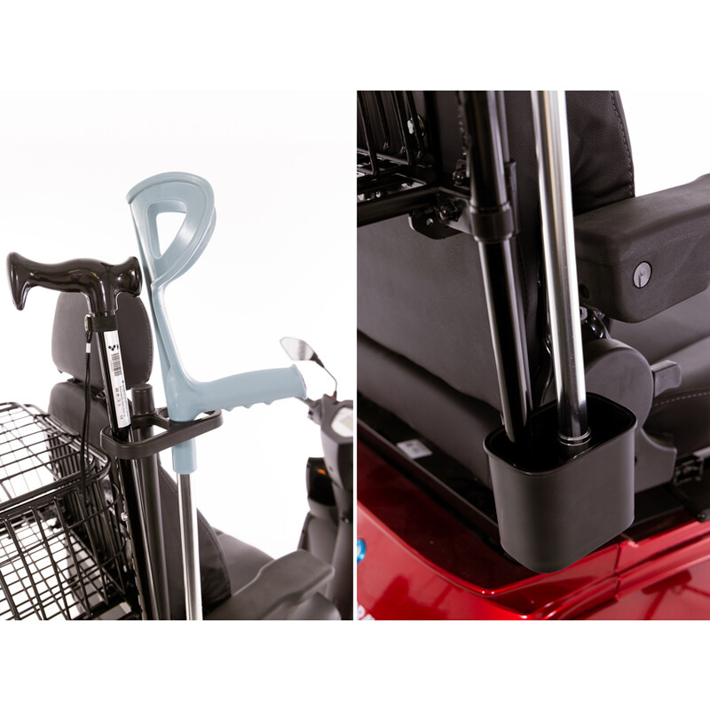 Suport pentru cârjă și baston pentru scutere electrice