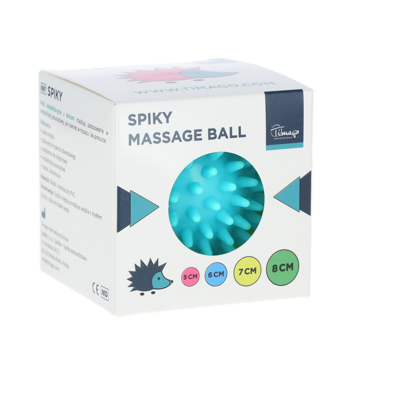 Minge de masaj, albastru 6 cm