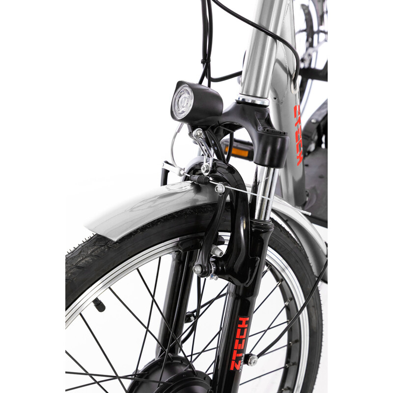 Tricicletă electrică Tornado ZTECH, argintie