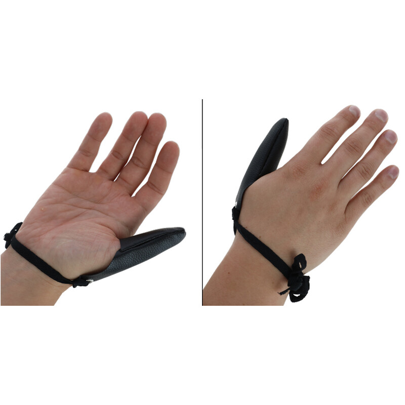 Manșon protector din piele pentru degete