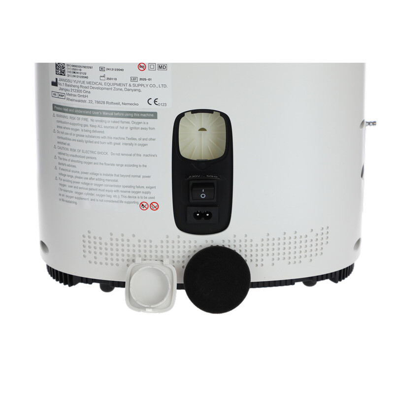 Concentrator de oxigen UNIZDRAV 8F-2A - UTILIZAT 2 ORE, PRODUS EXPUS, OXIGEN 95%