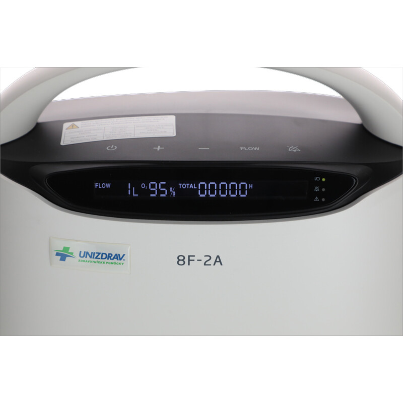 Concentrator de oxigen UNIZDRAV 8F-2A - UTILIZAT 2 ORE, PRODUS EXPUS, OXIGEN 95%