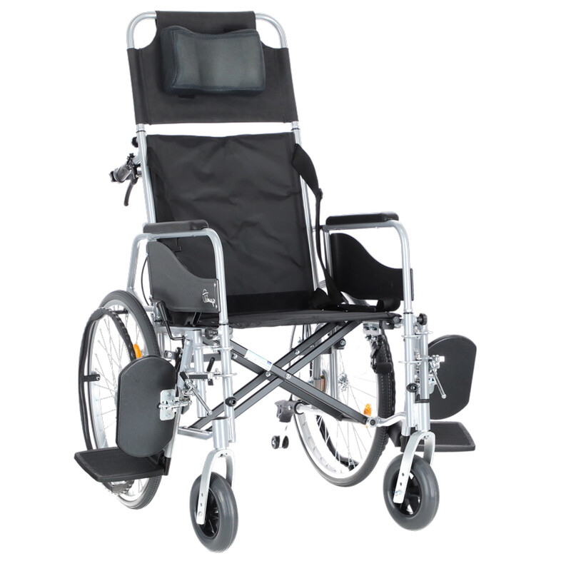 Scaun cu rotile reglabil - ARTICOL EXPUS, SUPORTUL DE PICIOARE SI SPĂTAR MURDARE