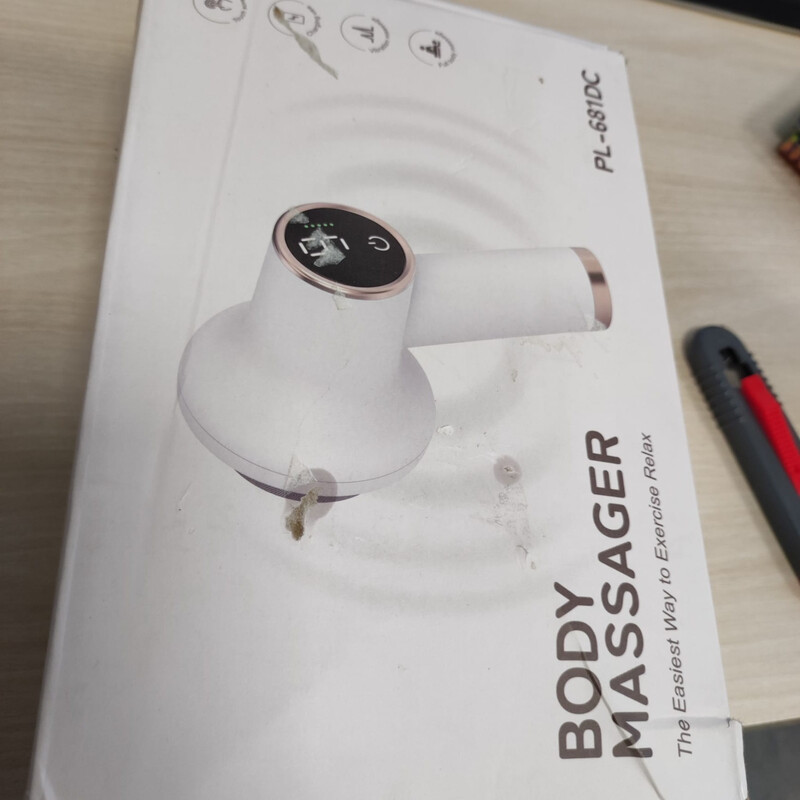 Aparat de masaj 8 în 1 cu afișaj LCD - AMBALAJ ORIGINAL DETERIORAT