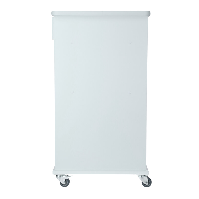 Noptieră UNIZDRAV, albă - COLȚUL STÂNGĂ JOS DETERIORAT