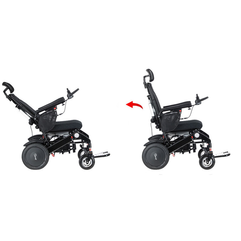 Scaun cu rotile electric iFOLD cu funcție de auto-pliere