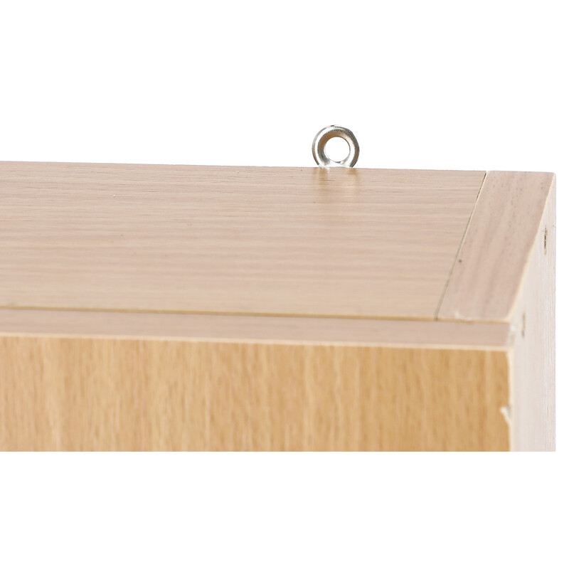 Trusă de prim ajutor din lemn suspendată- fără ustensile, albă - COLȚ DETERIORAT