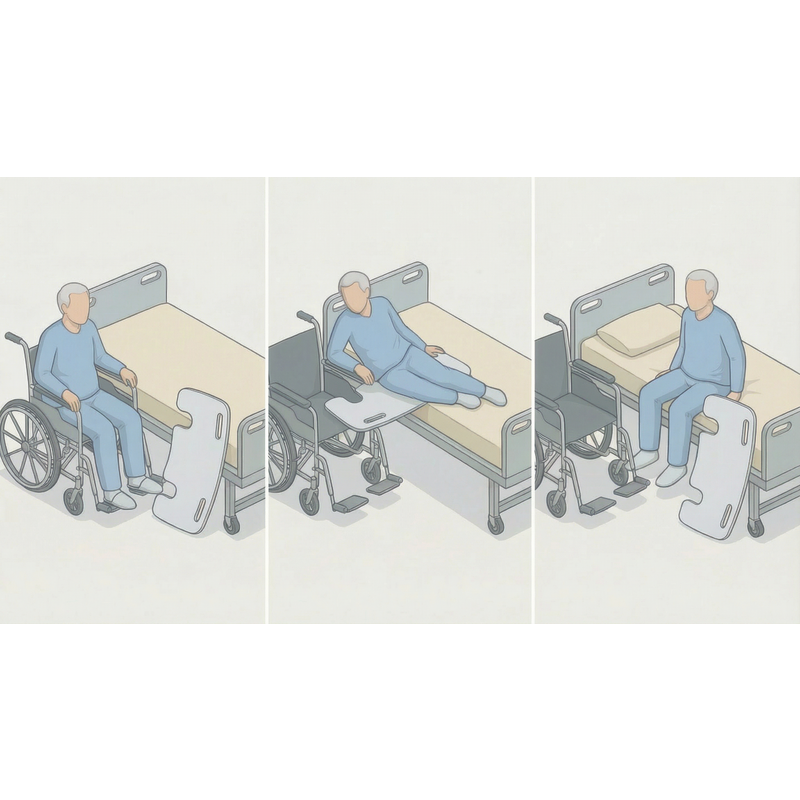 Placă ergonomică pentru transferul unei persoane