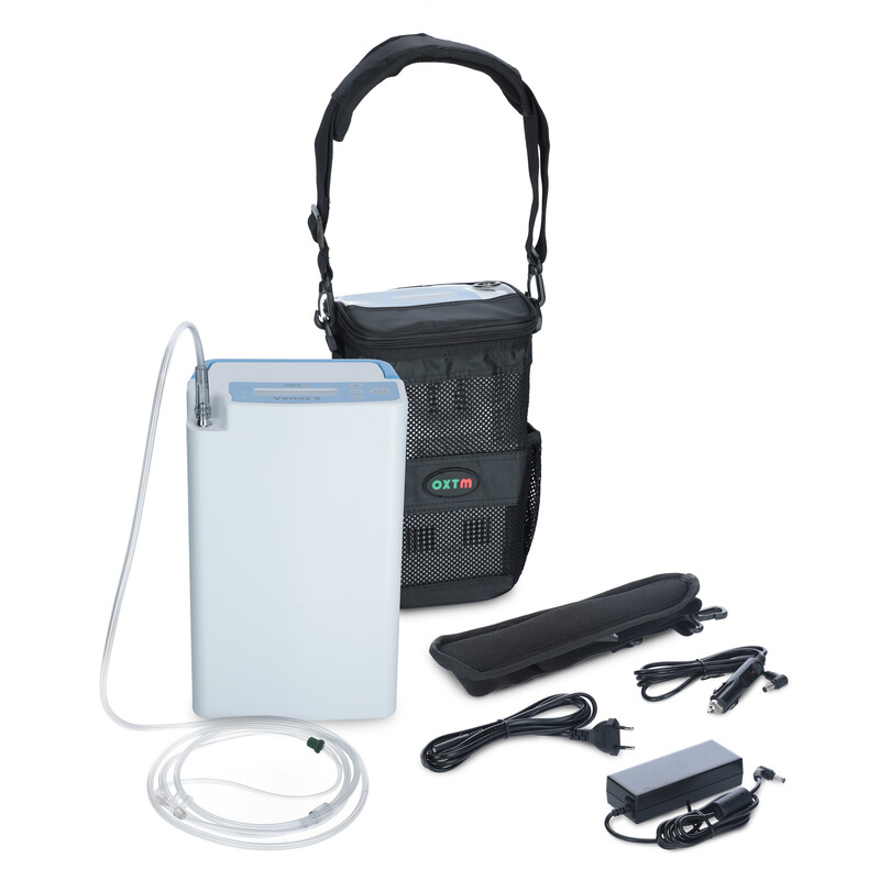 Concentrator de oxigen portabil Venus 5 - 2 ORE UTILIZAT, PRODUS EXPUS IN SHOWROOM