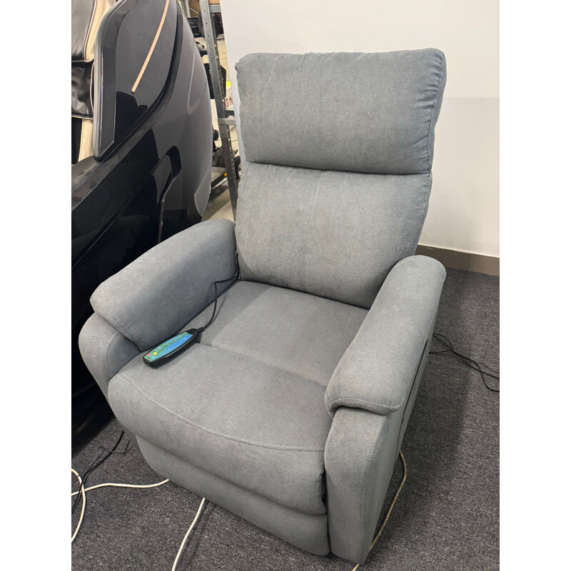 Fotoliu de relaxare COMFORT, material antracit FĂRĂ FUNCȚII, FĂRĂ ÎNCĂLZIRE ȘI MASAJ