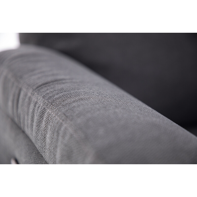 Fotoliu de relaxare COMFORT, material antracit FĂRĂ FUNCȚII, FĂRĂ ÎNCĂLZIRE ȘI MASAJ