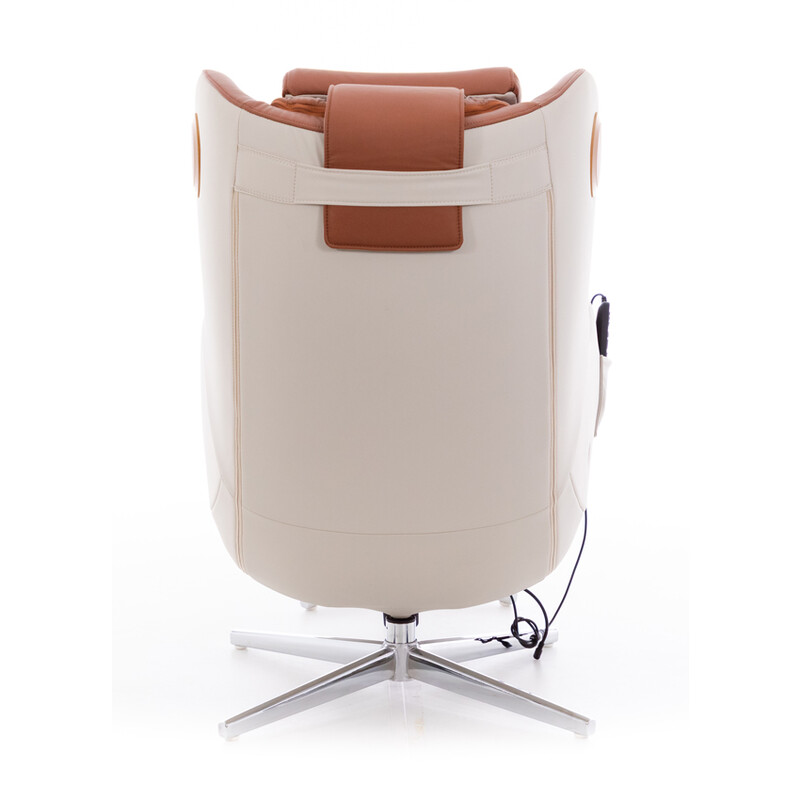 Scaun de masaj electric Zafir Relax, cărămiziu - UȘOR MURDAR