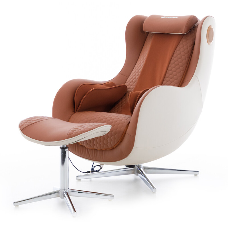 Scaun de masaj electric Zafir Relax, cărămiziu - UȘOR MURDAR