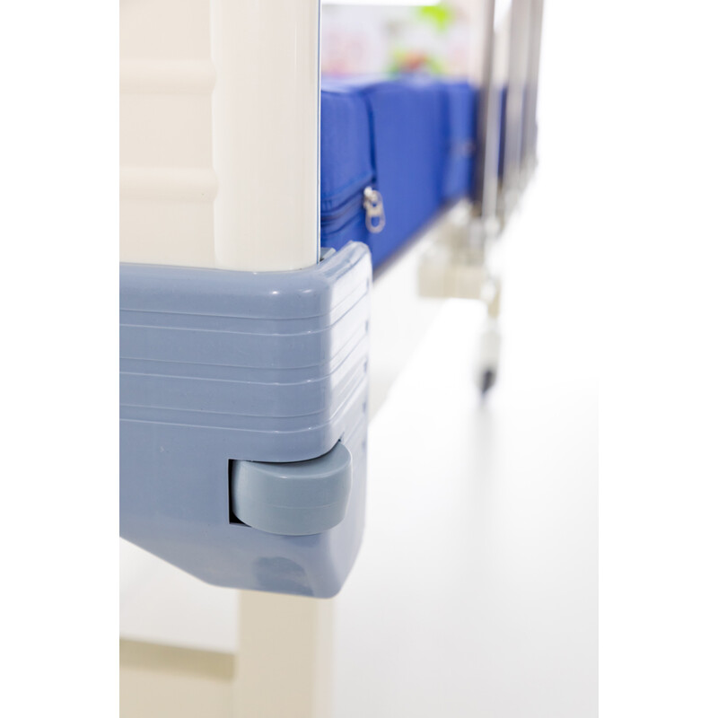 Pat mecanic de poziționare pentru copii cu saltea UNIZDRAV