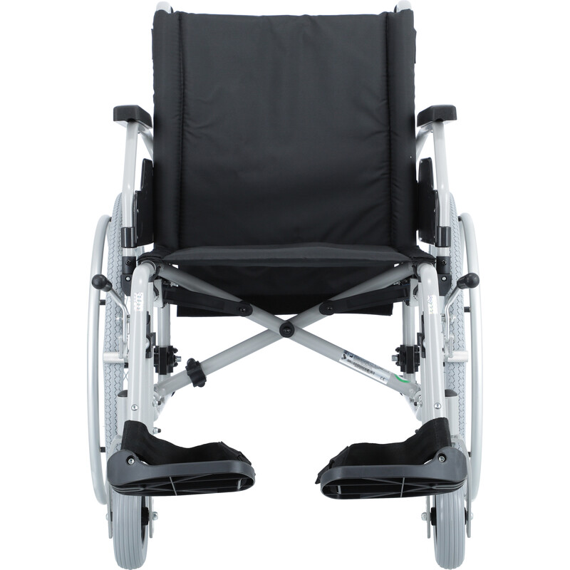 Scaun cu rotile ușor cu centru de greutate reglabil (Articol expus)