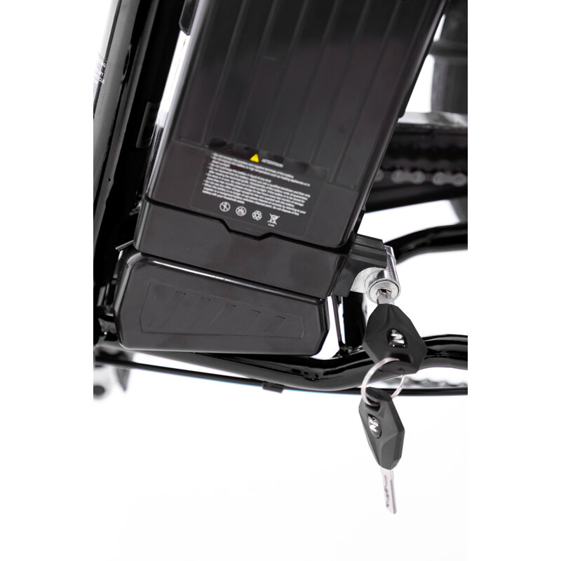 Tricicletă electrică  Tornado ZTECH, neagră - ZGÂRIETURI PE ARIPĂ