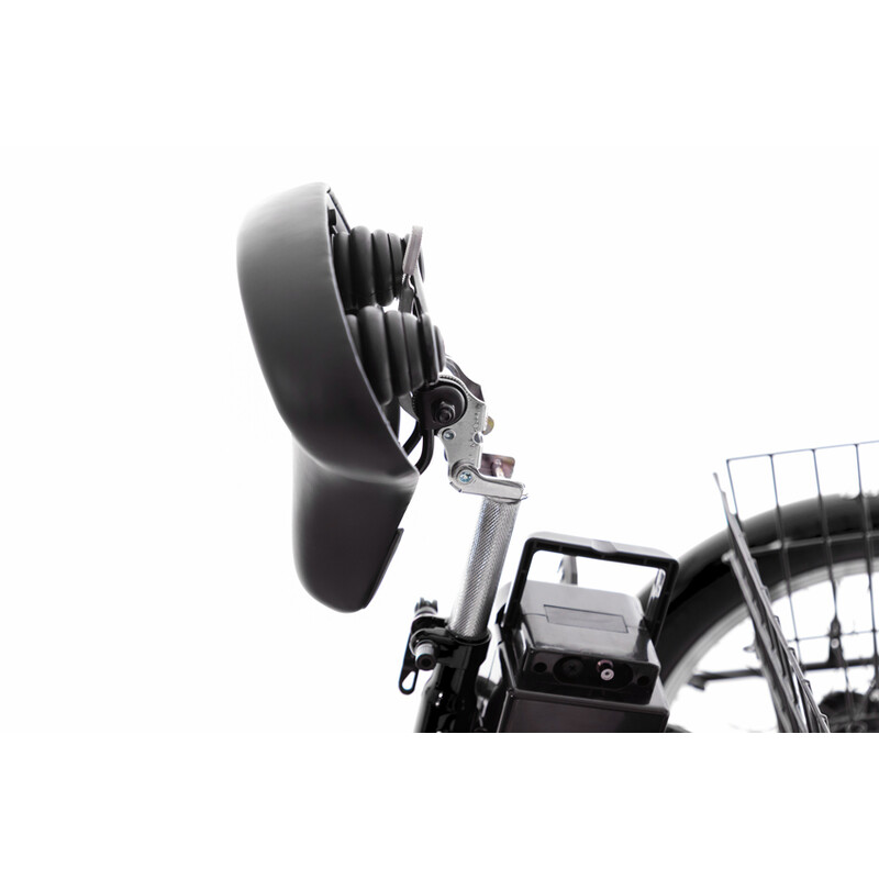 Tricicletă electrică  Tornado ZTECH, neagră - ZGÂRIETURI PE ARIPĂ