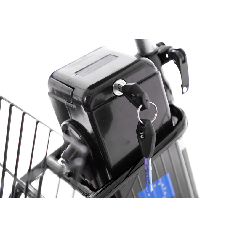 Tricicletă electrică  Tornado ZTECH, neagră - ZGÂRIETURI PE ARIPĂ