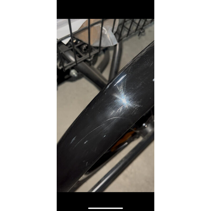 Tricicletă electrică  Tornado ZTECH, neagră (Articol folosit)