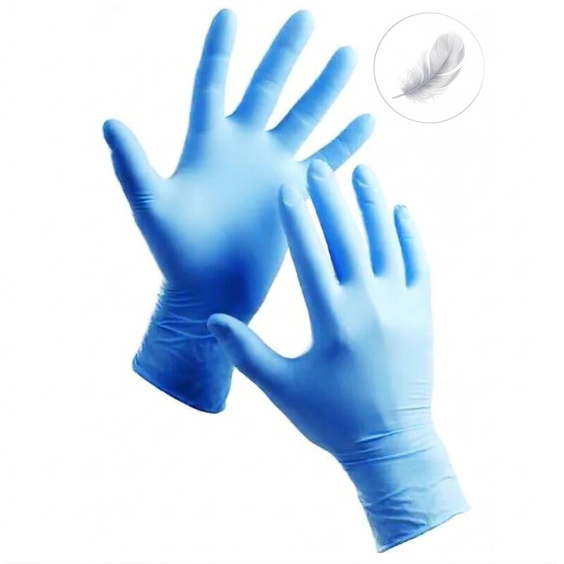Mănuși de nitril hipoalergenice, 100 buc.