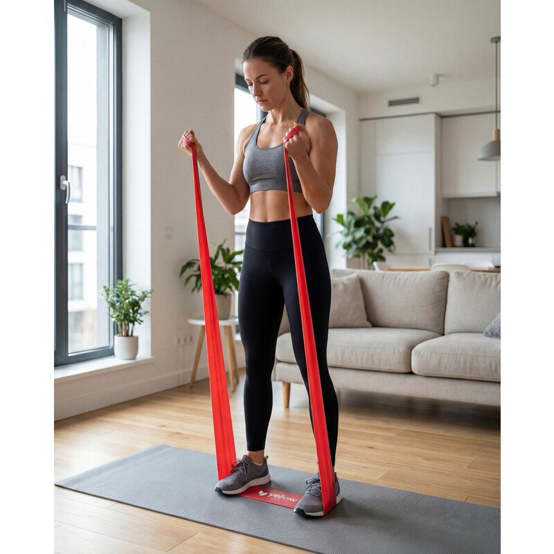 Bandă de rezistență pentru exerciții  2-4 kg