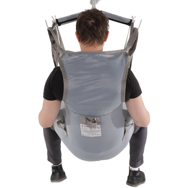 Dispozitiv electric de ridicare pacienți - FĂRĂ SLING, ROȚI UȘOR MURDARE, ZGÂRIETURI PE CONSTRUCȚIE