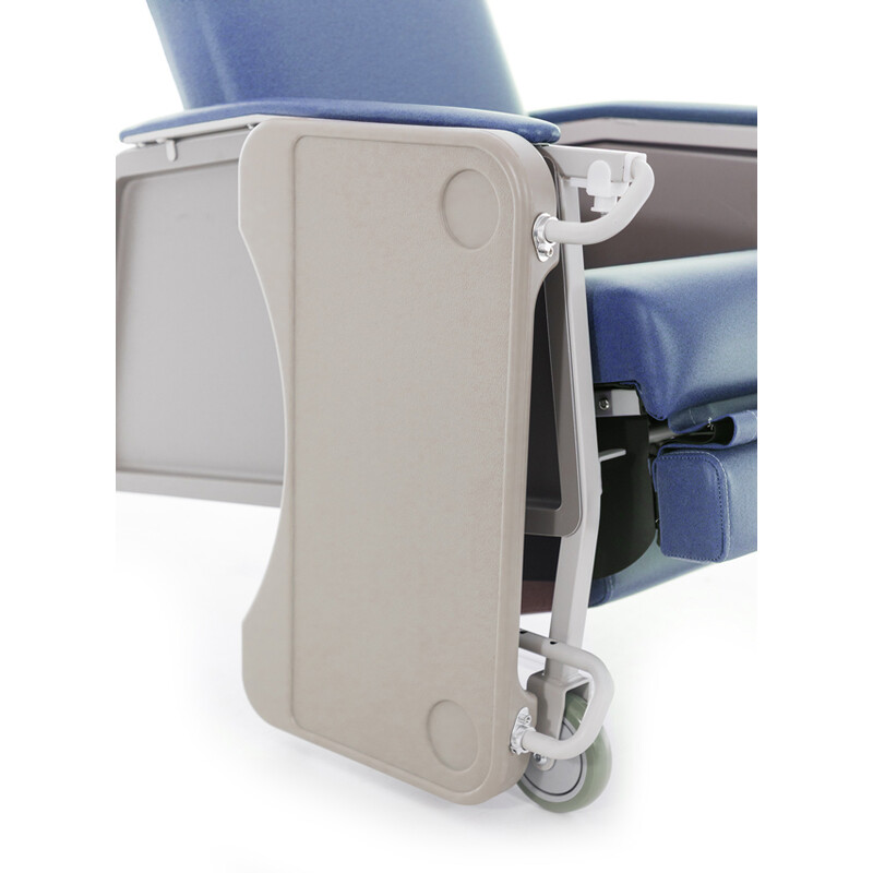 Scaun cardiac pentru seniori, albastru