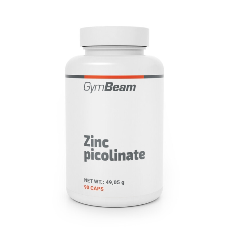 Picolinat de zinc GymBeam, 90 capsule