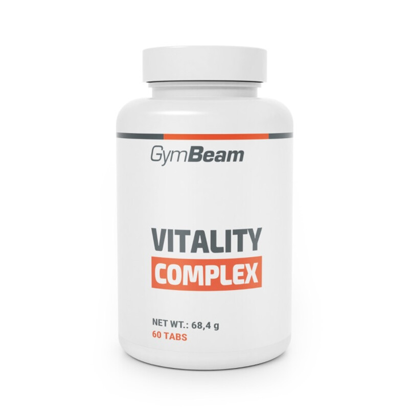 Complex de vitalitate GymBeam, 60 de comprimate