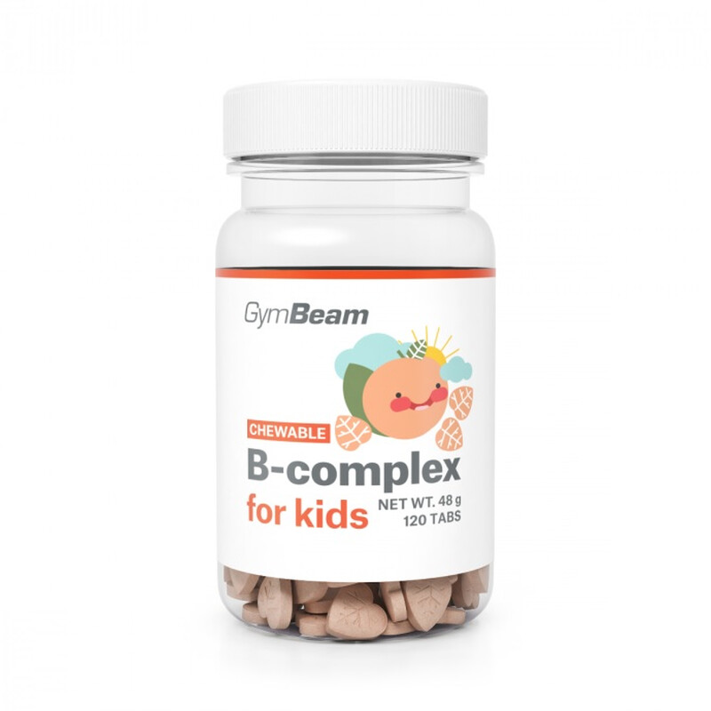 GymBeam complex B pentru copii, 120 de comprimate